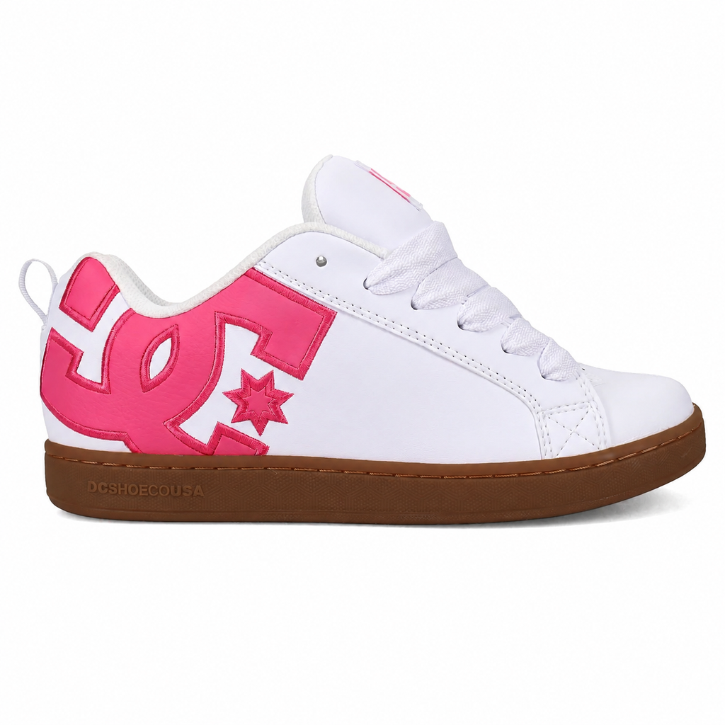 Court Graffik Dama Blanco / Rosa / Gum