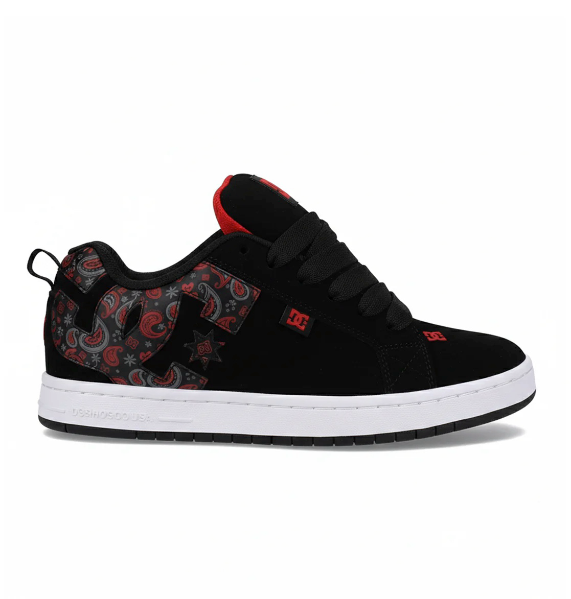 Court Graffik Caballero Negro / Rojo / Bandana