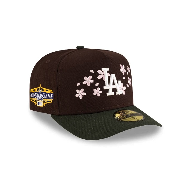 Los Angeles Dodgers MLB Cherry Blossom 59FIFTY A-Frame