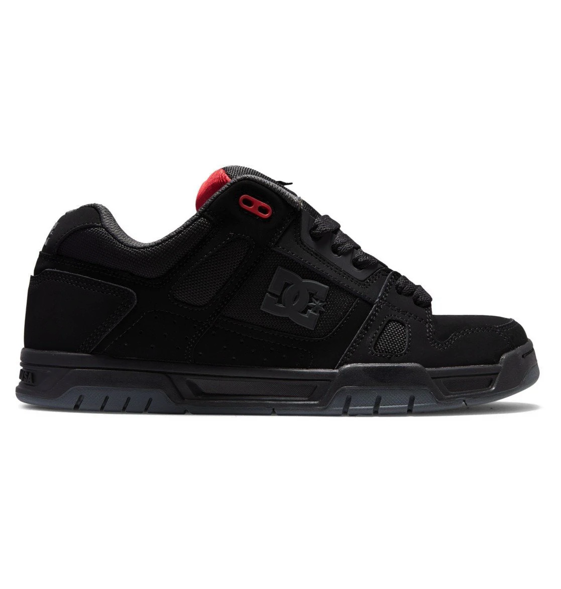 Stag Caballero Negro / Rojo / Gris