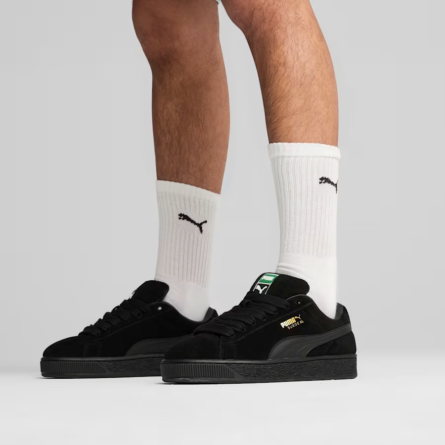 Suede XL Negro Negro Caballero