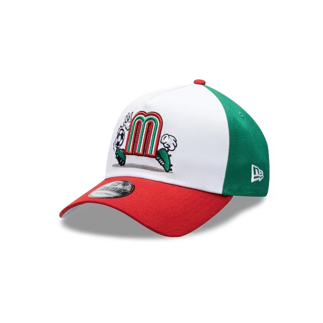 Mexico Soccer Cartoon 9FORTY A-Frame Snapback