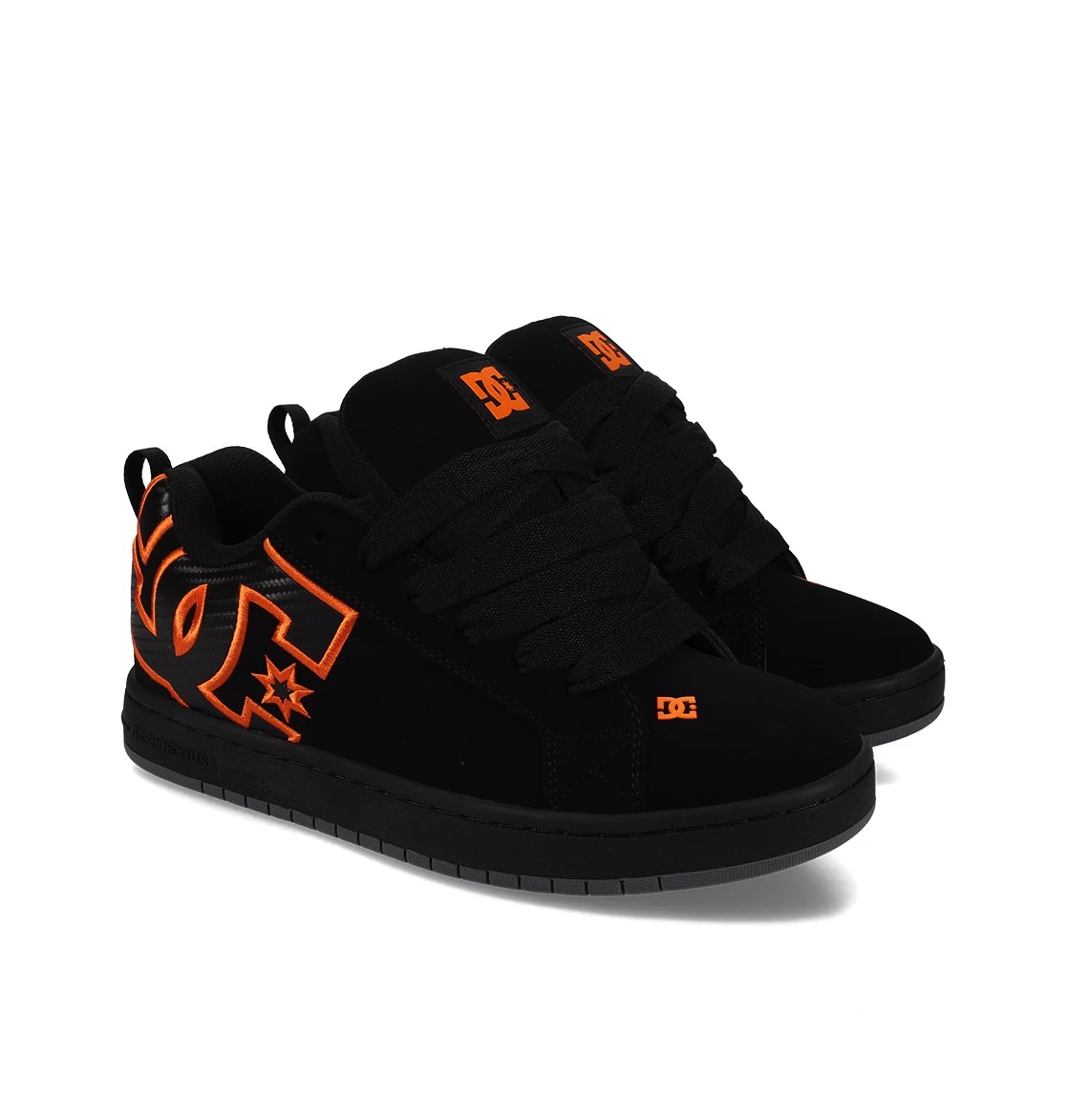 Court Graffik Caballero Negro / Naranja
