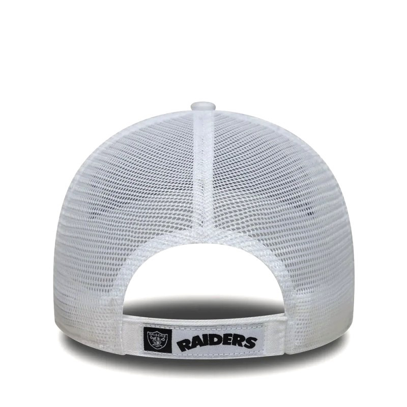 NFL Las Vegas Raiders White Mesh Baseball Cap 9FORTY