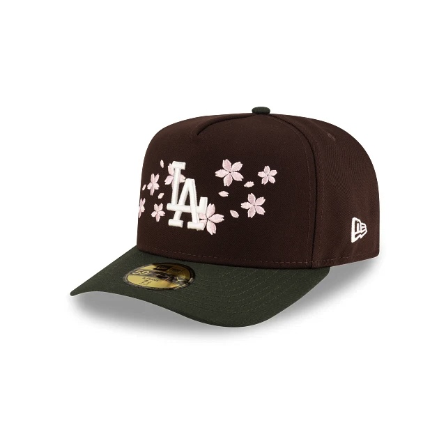Los Angeles Dodgers MLB Cherry Blossom 59FIFTY A-Frame