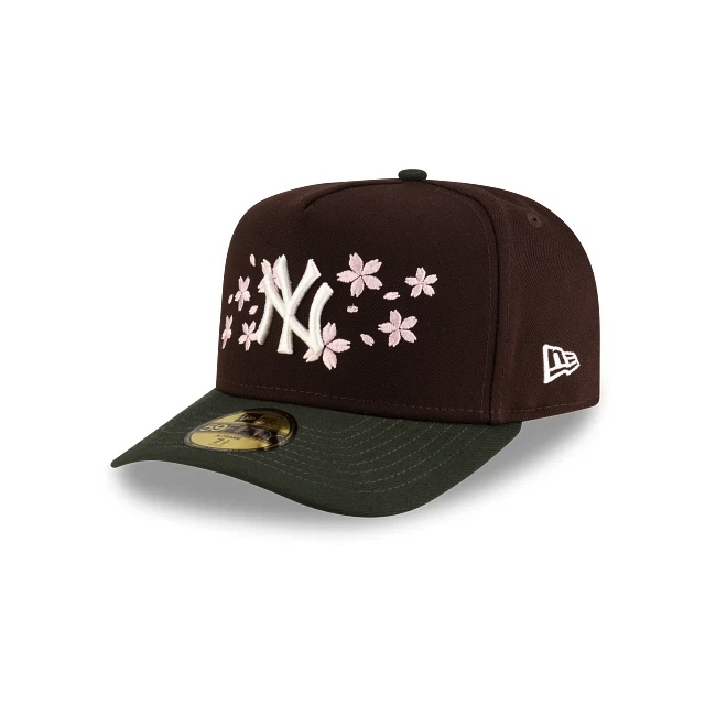 New York Yankees MLB Cherry Blossom 59FIFTY A-Frame