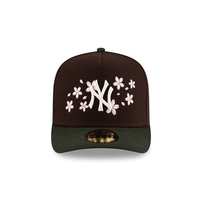New York Yankees MLB Cherry Blossom 59FIFTY A-Frame