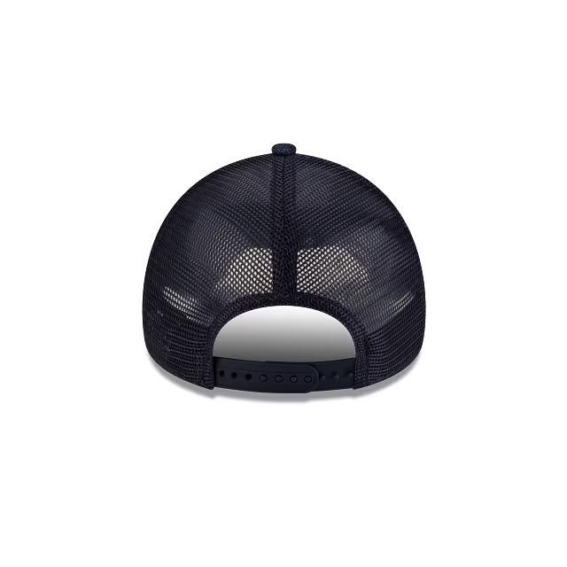 LA Dodgers MLB Denim A-Frame Trucker Snapback para Mujer