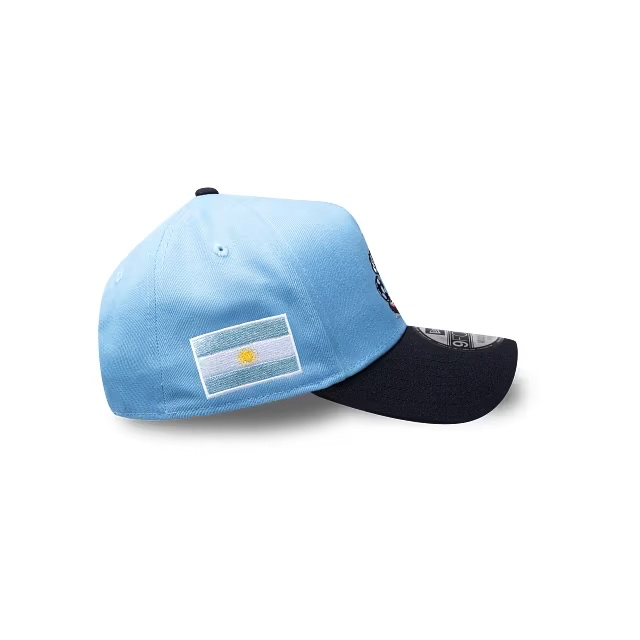 Argentina Soccer Cartoon 9FORTY A-Frame Snapback