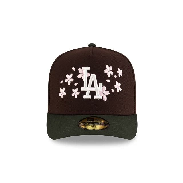 Los Angeles Dodgers MLB Cherry Blossom 59FIFTY A-Frame