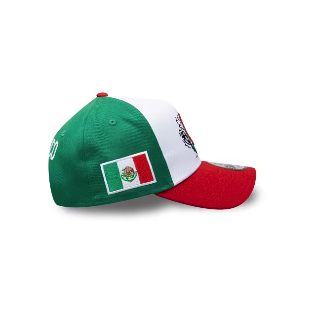 Mexico Soccer Cartoon 9FORTY A-Frame Snapback