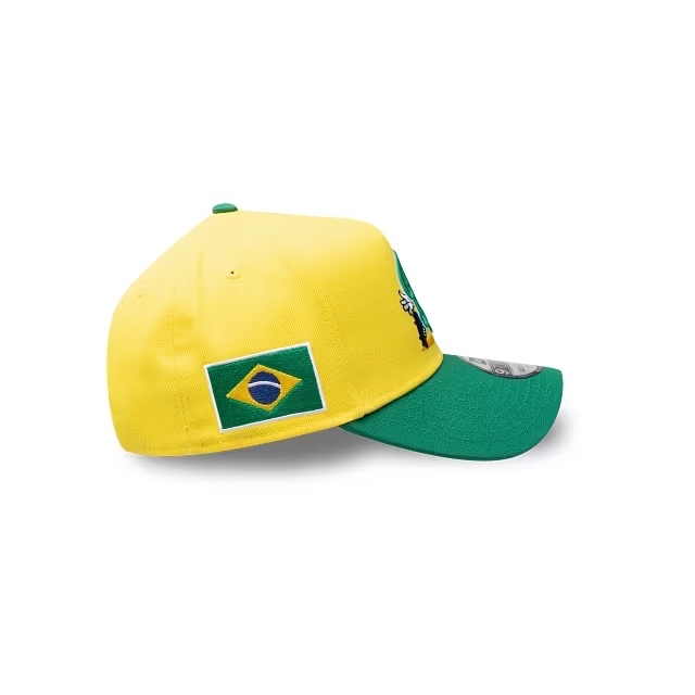 Brasil Soccer Cartoon 9FORTY A-Frame Snapback