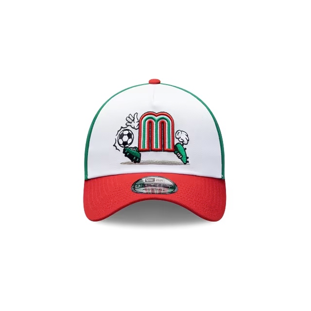 Mexico Soccer Cartoon 9FORTY A-Frame Snapback