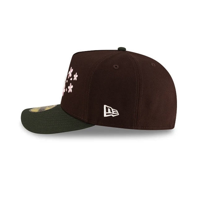 Los Angeles Dodgers MLB Cherry Blossom 59FIFTY A-Frame