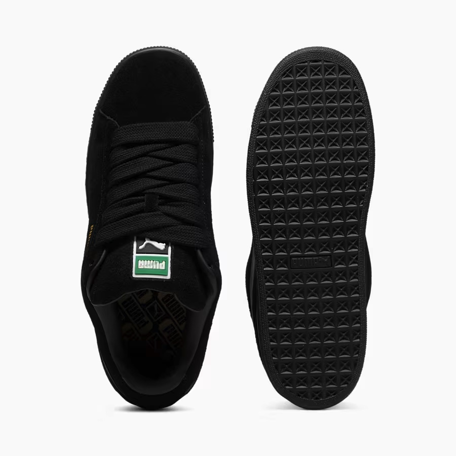 Suede XL Negro Negro Caballero