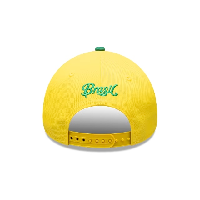 Brasil Soccer Cartoon 9FORTY A-Frame Snapback