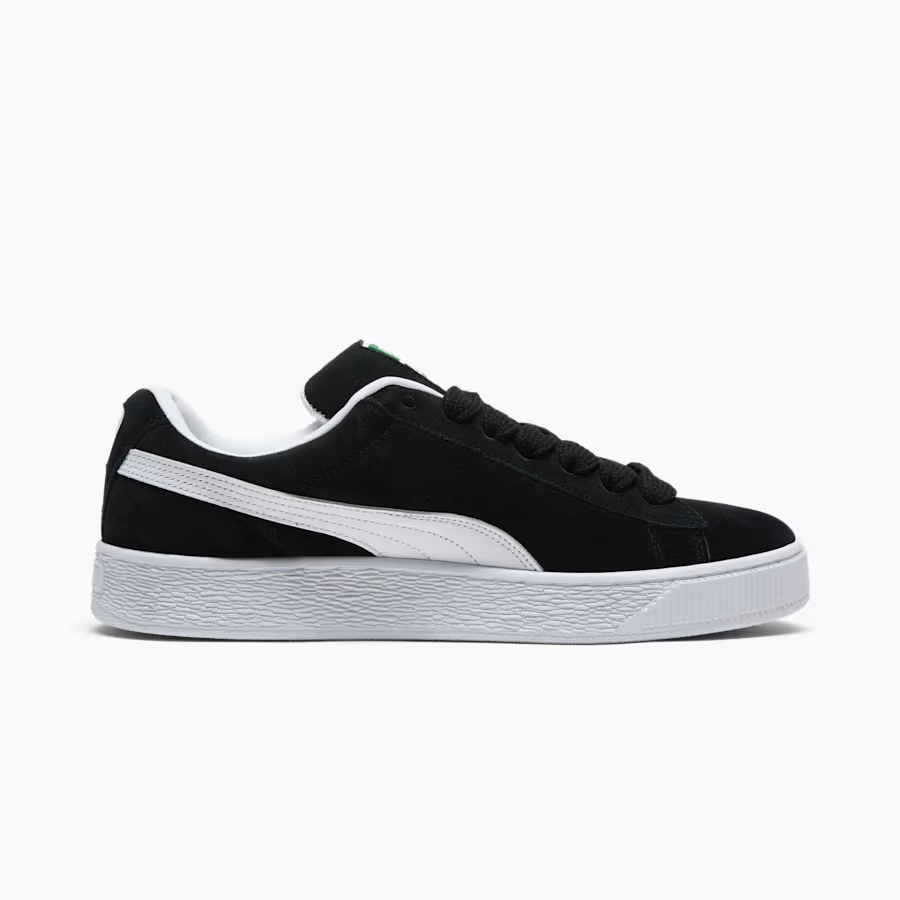 Suede XL Negro Blanco Caballero